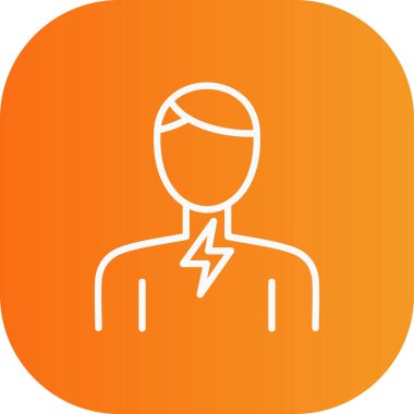 Bir adamın vektör illüstrasyonu