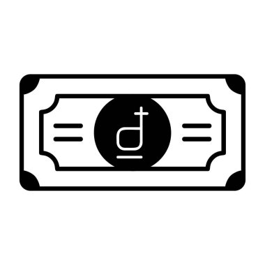 Para birimi simgesi. beyaz arkaplanda izole edilmiş web tasarımı için ana para birimi vektör simgesi