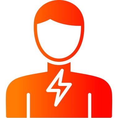 Elektrik güç vektör simgesi