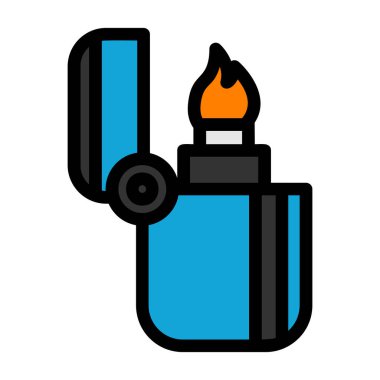 Daha hafif bir ikon. vektör illüstrasyonu.