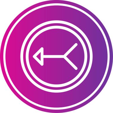 ok simgesi vektör illüstrasyonu