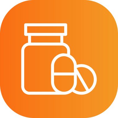 şişe simgesi vektör illüstrasyonu