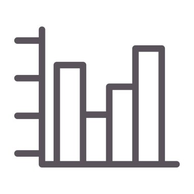 grafik ince çizgi vektör simgesi