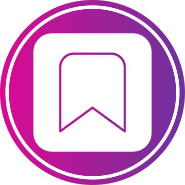 Güzel ve mor arkaplan simgesinin vektör çizimi