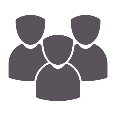 insanlar grup simgesi vektörü