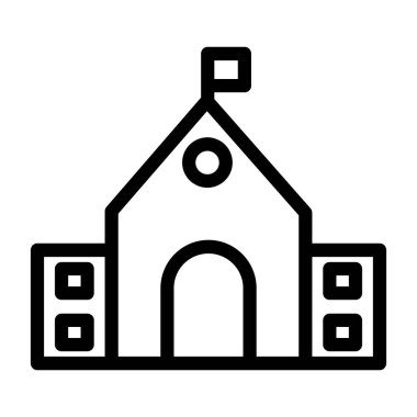 ev simgesi vektör illüstrasyonu