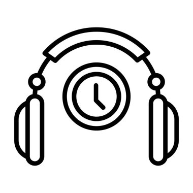 Çalar saat simgesi. Çalar saat vektör simgesi web için basit örnek