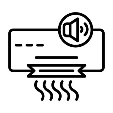 Modern simgenin vektör illüstrasyonu