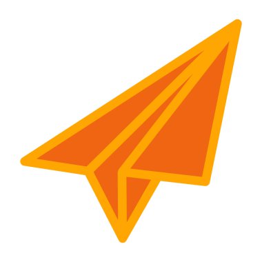 Uçak simgesi. düz dizayn biçimi 10 vektör