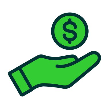 para çantası vektör simgesi