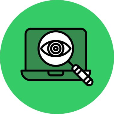 seo modern simgesinin vektör illüstrasyonu