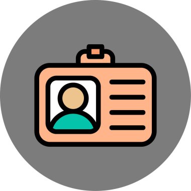 Dizin simgesi olan bir adamın vektör illüstrasyonu