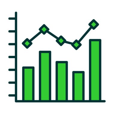 Grafik. Web simgesi basit illüstrasyon
