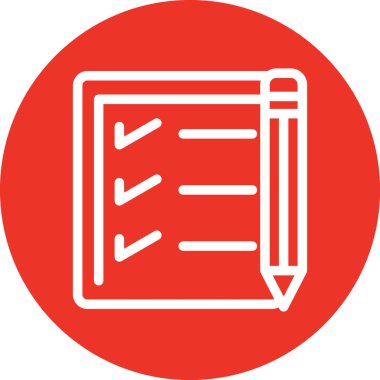 Belge simgesinin vektör illüstrasyonu