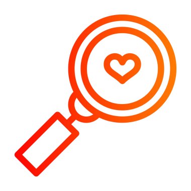 Aşk simgesi bul, taslak biçimi