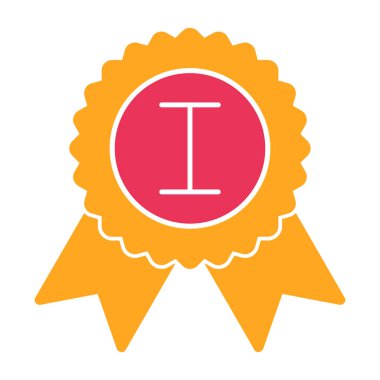 Madalya ikonu. düz dizayn biçimi 10