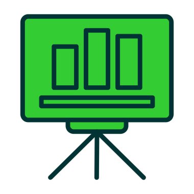 sunum tahtası illüstrasyonu