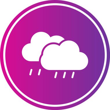 vektör bulut simgesi