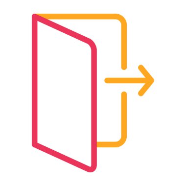 ok simgesi vektör illüstrasyonu