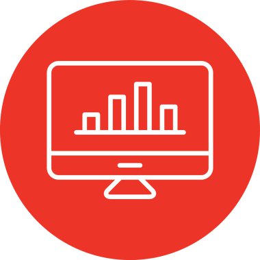 bilgisayar simgesi vektör illüstrasyonu