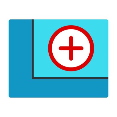 Artı, web ve mobil uygulaması tasarımı, beyaz arka plan üzerinde izole simge vektör logo kavramı artı