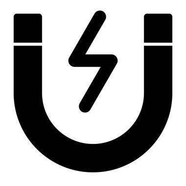 Mıknatıs ikonu. beyaz arkaplanda izole edilmiş web tasarımı için ana mıknatıs vektör simgesi