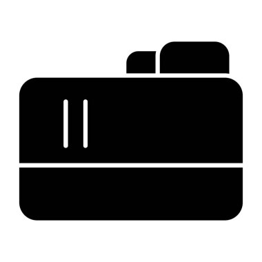 Modern b 'nin vektör illüstrasyonu eksik simgesi