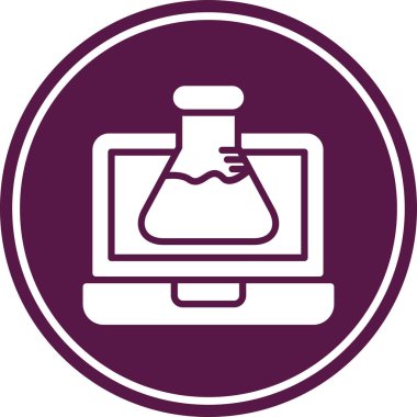 Modern simgenin vektör illüstrasyonu