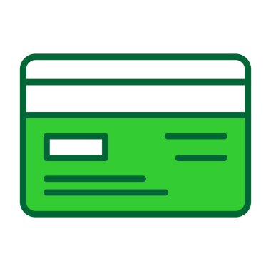 kart simge vektör çizim