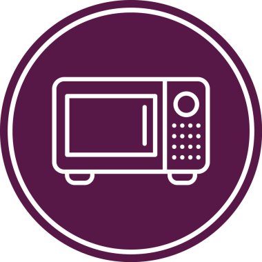 Eşsiz Televizyon Vektörü Glyph Simgesi