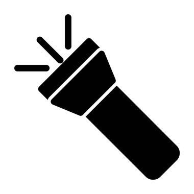 El Feneri Ağı simgesi, vektör illüstrasyonu