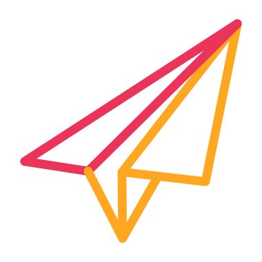 Uçak. Web simgesi basit illüstrasyon