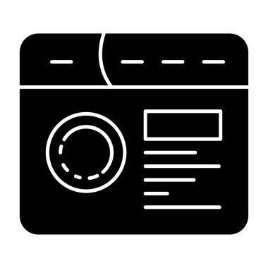 seo modern simgesinin vektör illüstrasyonu