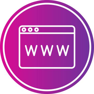tarayıcı web simge vektör çizim
