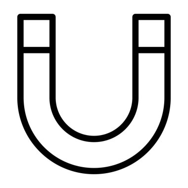 mıknatıs simgesi, vektör illüstrasyon tasarımı