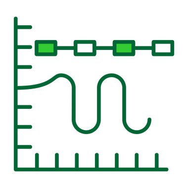 devre kartı simgesi vektör illüstrasyonu