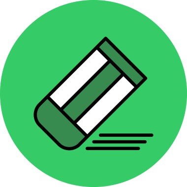 Yeşil ve beyaz arkaplanın vektör çizimi