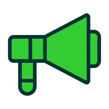 hoparlör simgesi vektör çizim