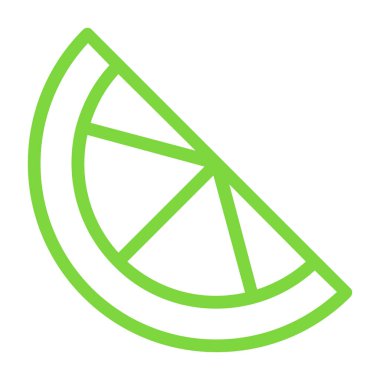 limon simgesi vektör illüstrasyonu