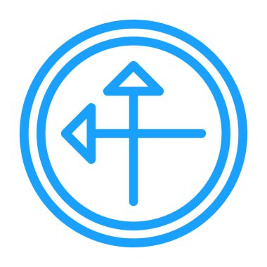 ok simgesinin vektör illüstrasyonu