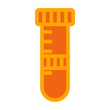 test tübü ikon vektör çizimi grafik tasarımı