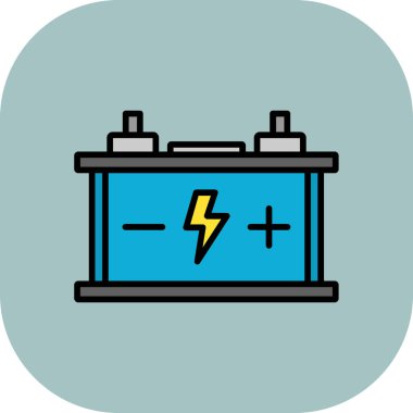 Pil vektör simge tasarlamak