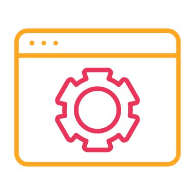 Simge vektör illüstrasyonu ayarlanıyor