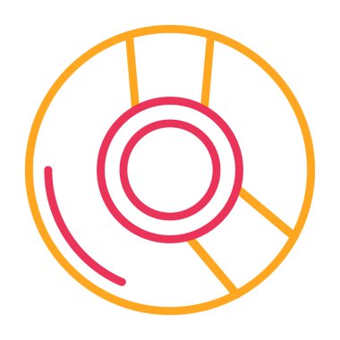 Modern eğitim ikonunun vektör illüstrasyonu