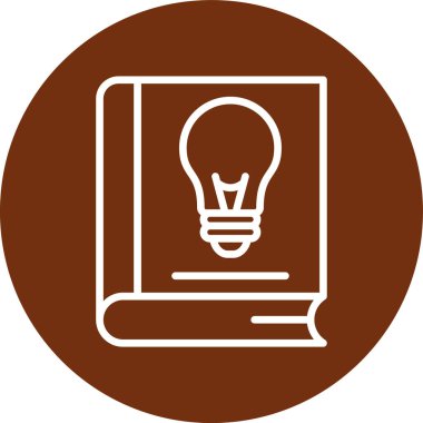 Moda biçimi izole edilmiş arkaplanda fikir simgesi