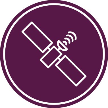 Anten. Web simgesi basit illüstrasyon