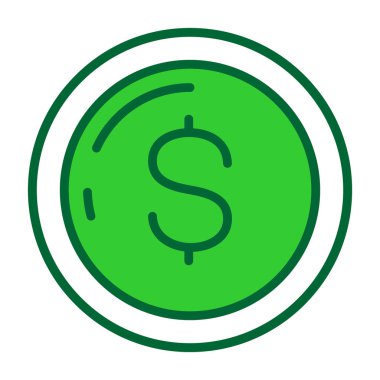 Dolar işareti vektör illüstrasyonuName