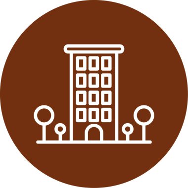 Ahşap bir evin vektör çizimi