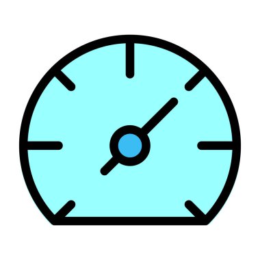 Zaman simgesi vektör illüstrasyonu