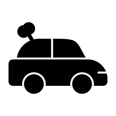 araba servis simgesi vektör illüstrasyonu